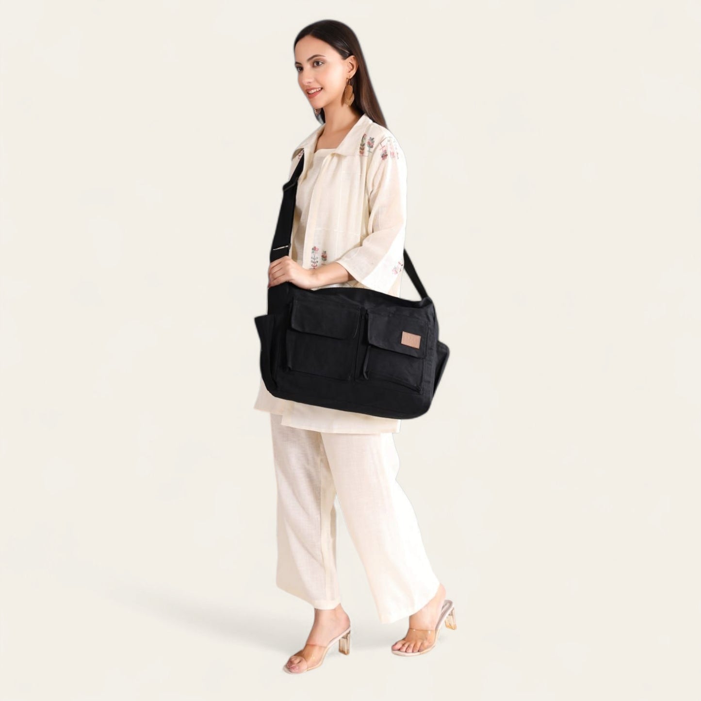 Black Cargo Bag