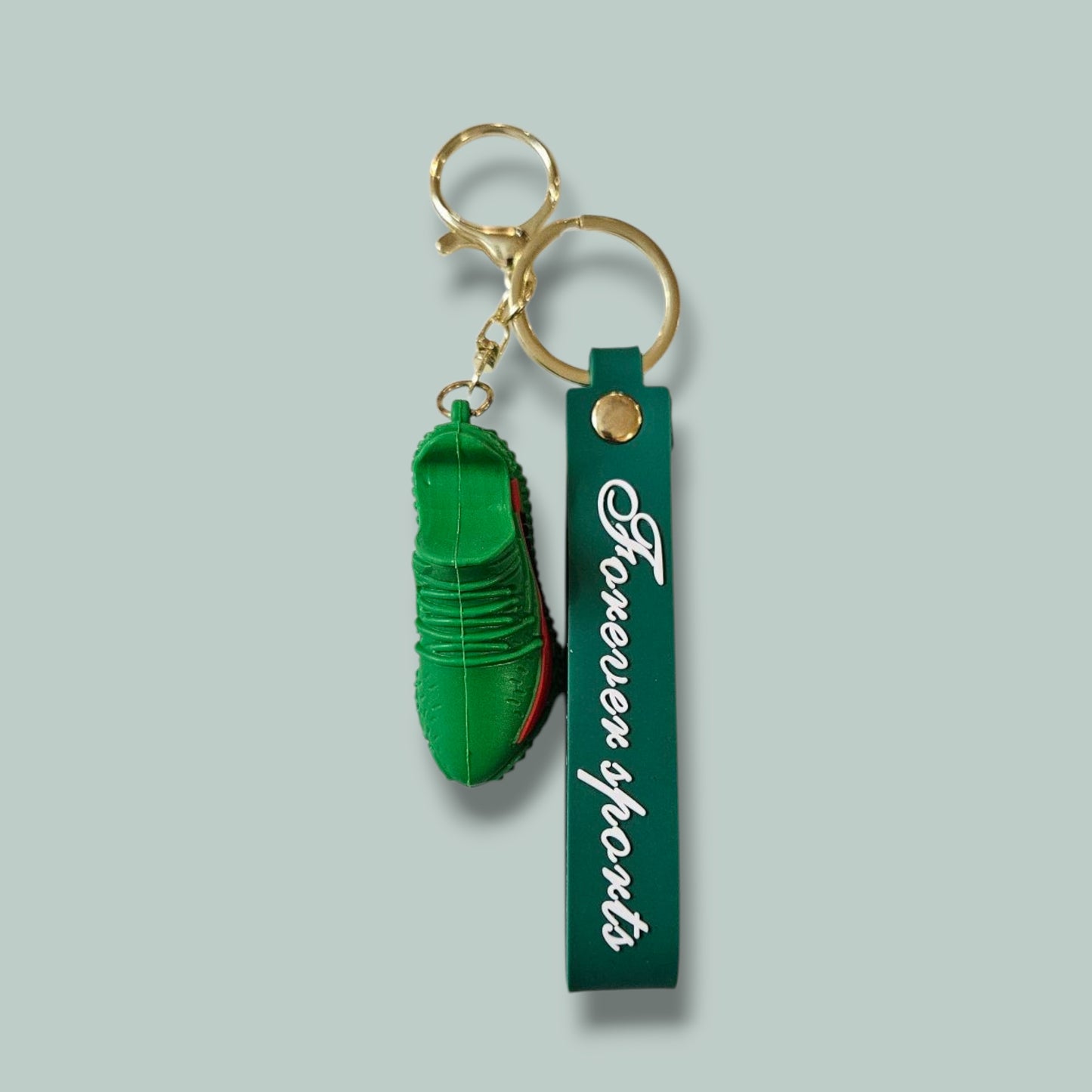 Green Sneakers keychain