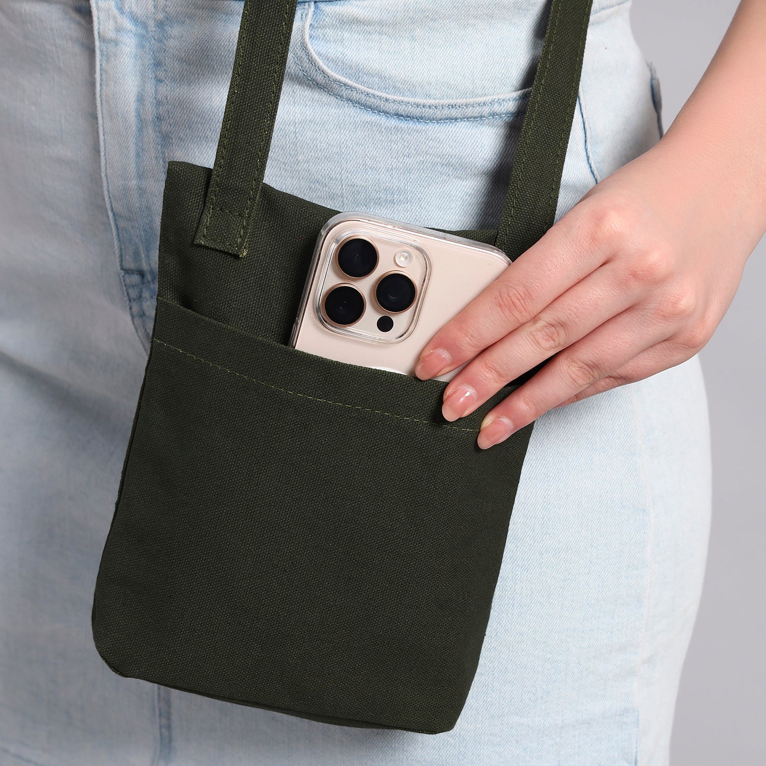 OLIVE CROSSBODY BAG