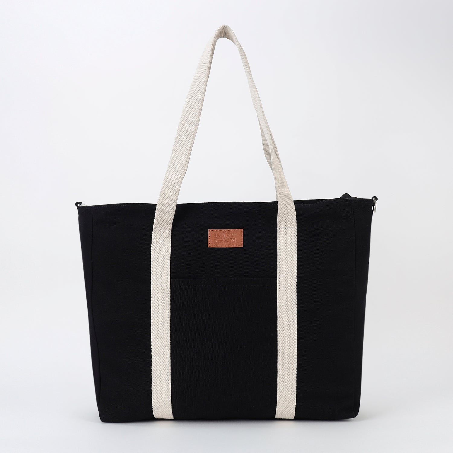BLACK TOTE BAG