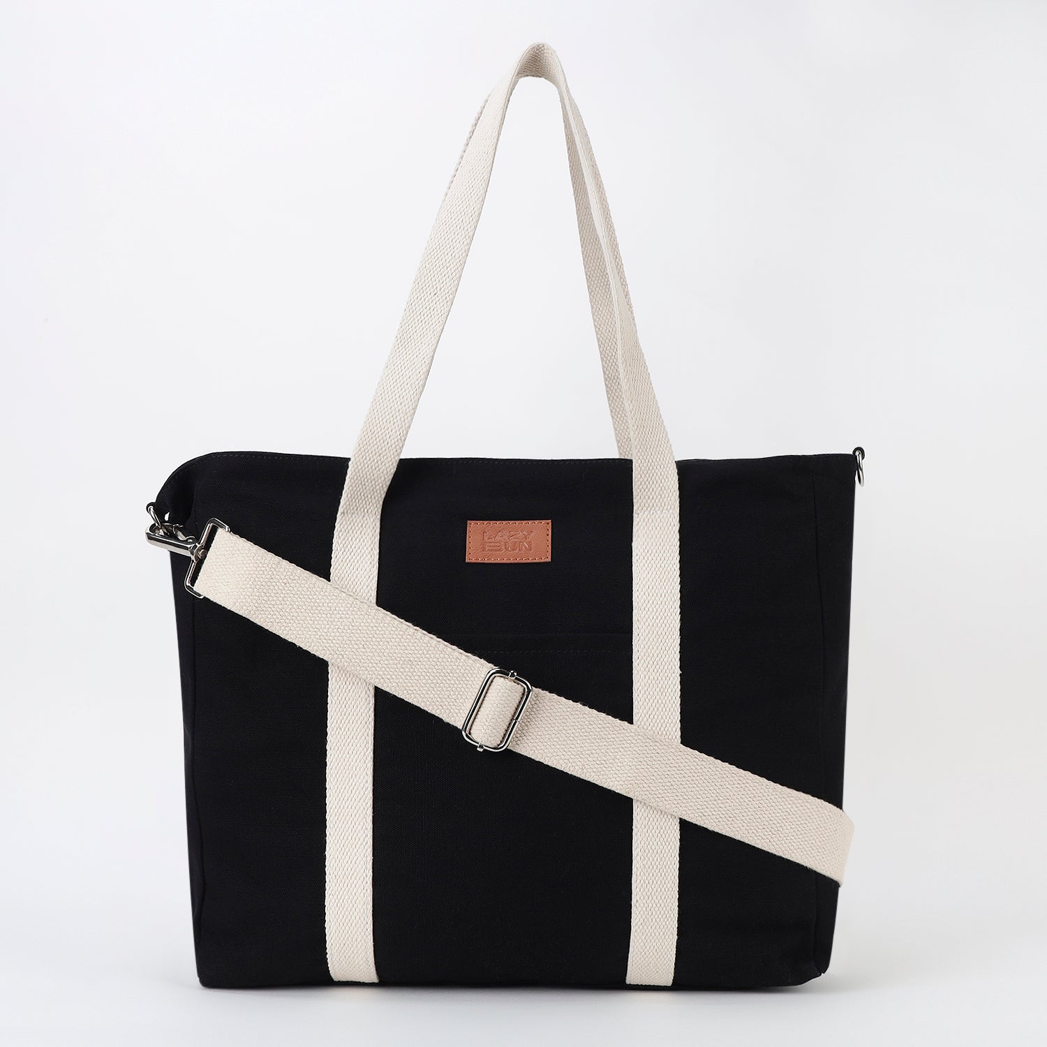 BLACK TOTE BAG
