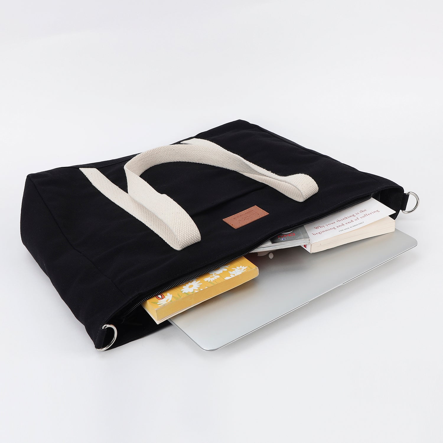 BLACK TOTE BAG
