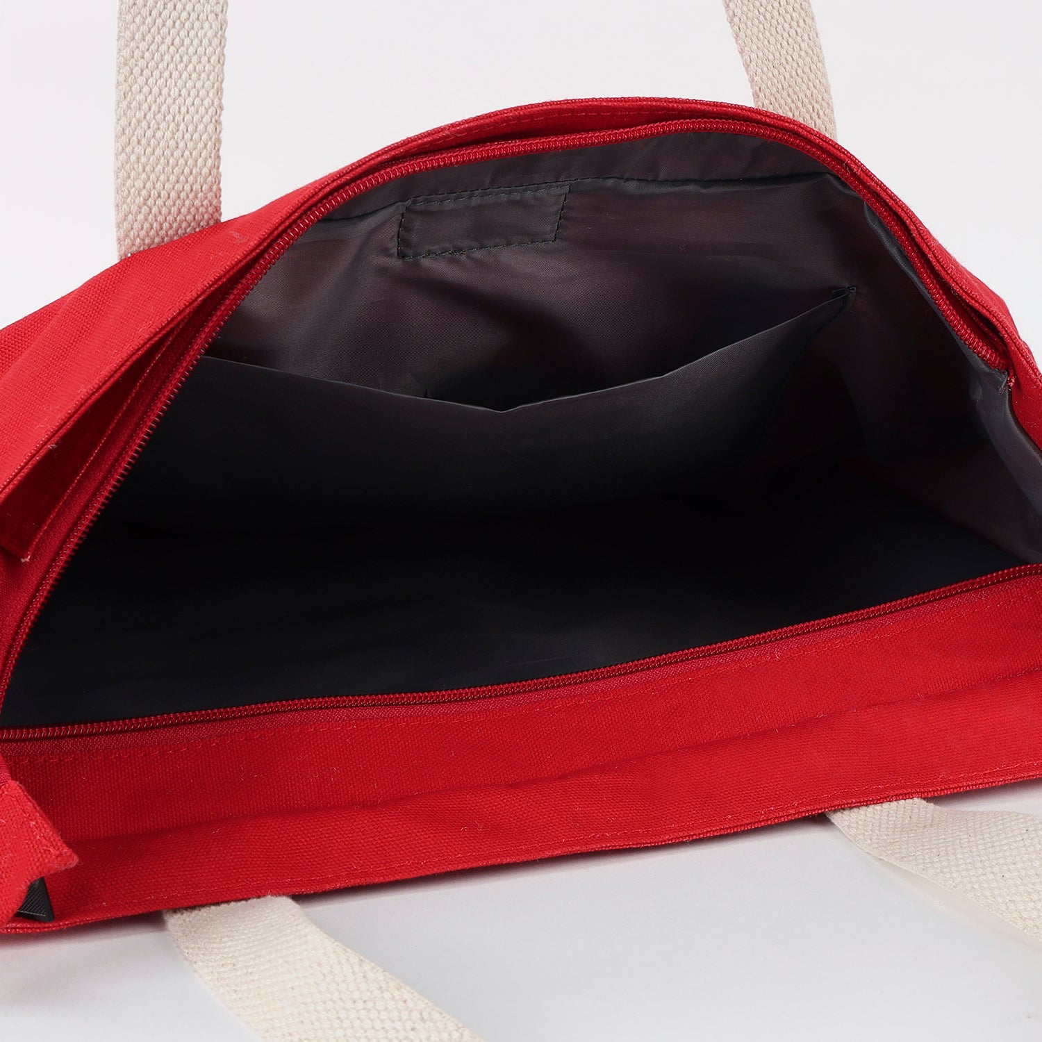 RED TOTE BAG