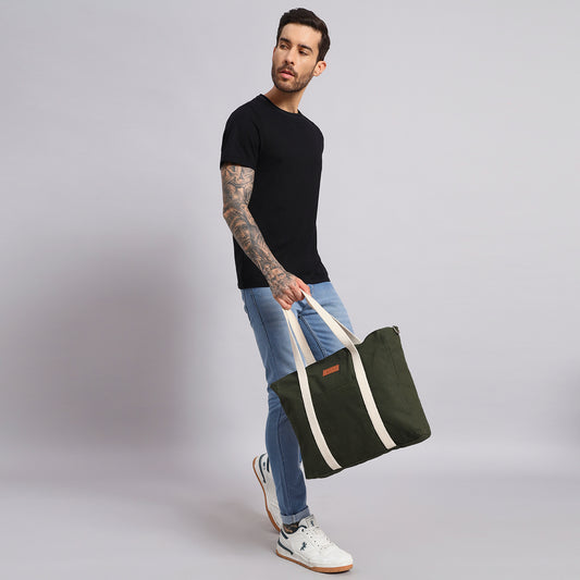 OLIVE TOTE BAG
