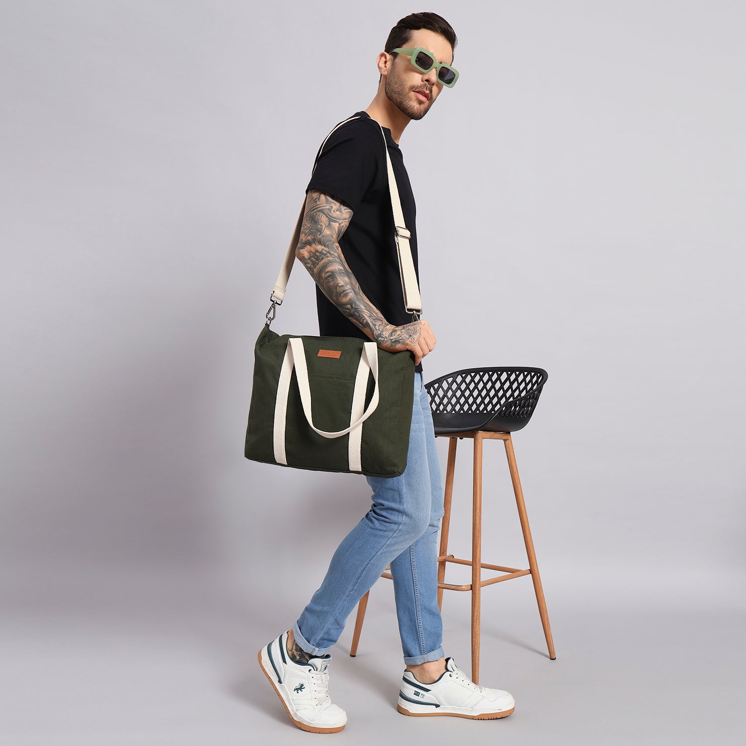 OLIVE TOTE BAG