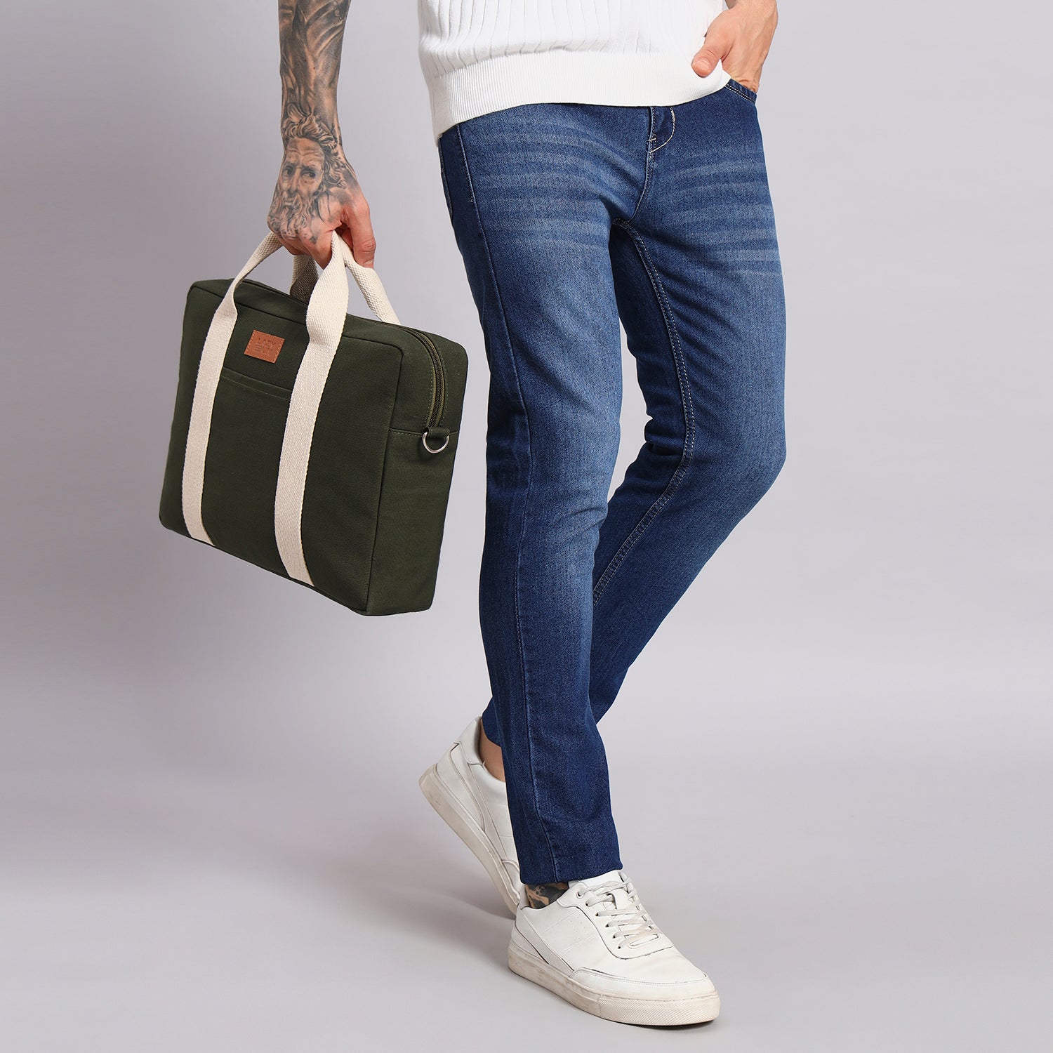 OLIVE BUSINESS BAG