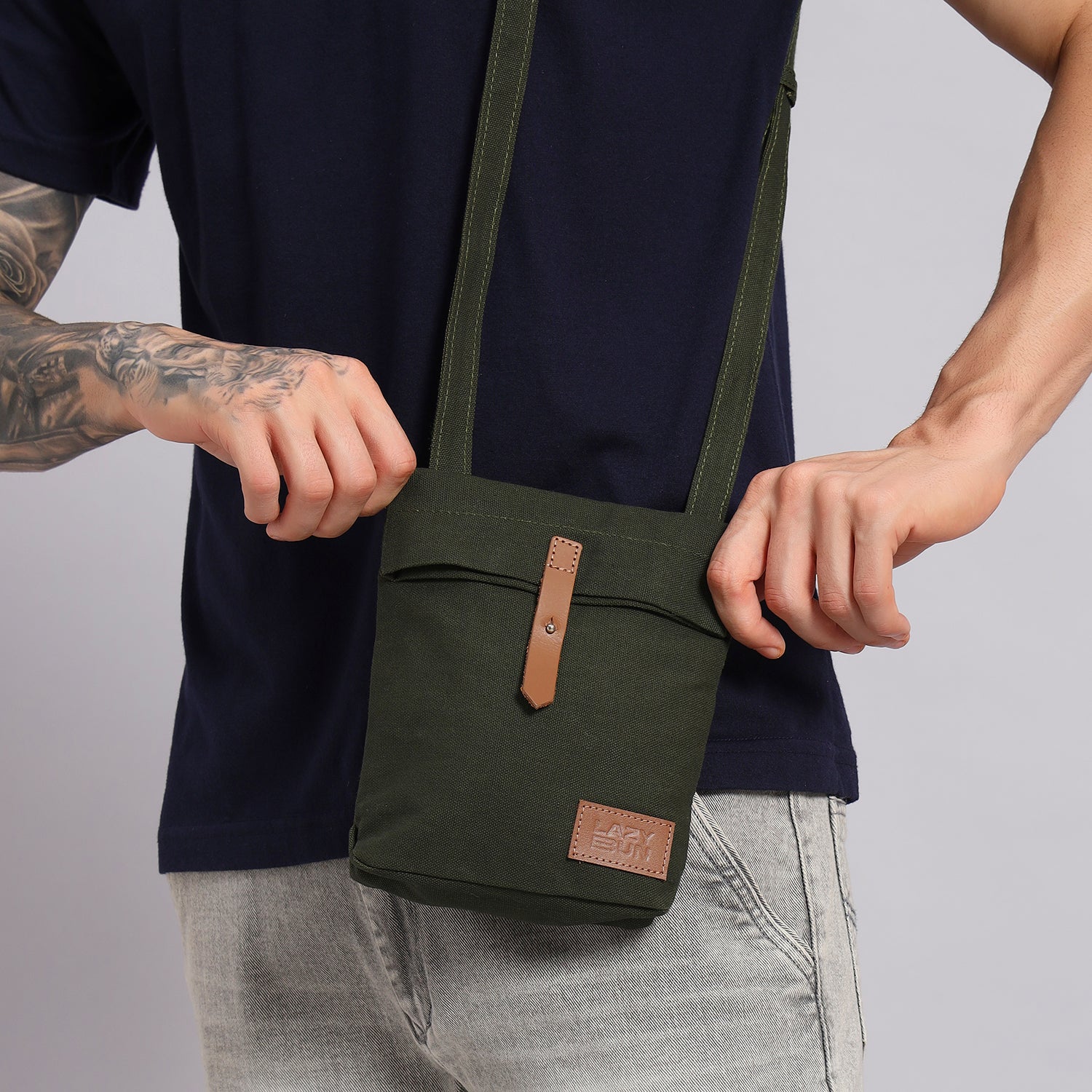 OLIVE CROSSBODY BAG