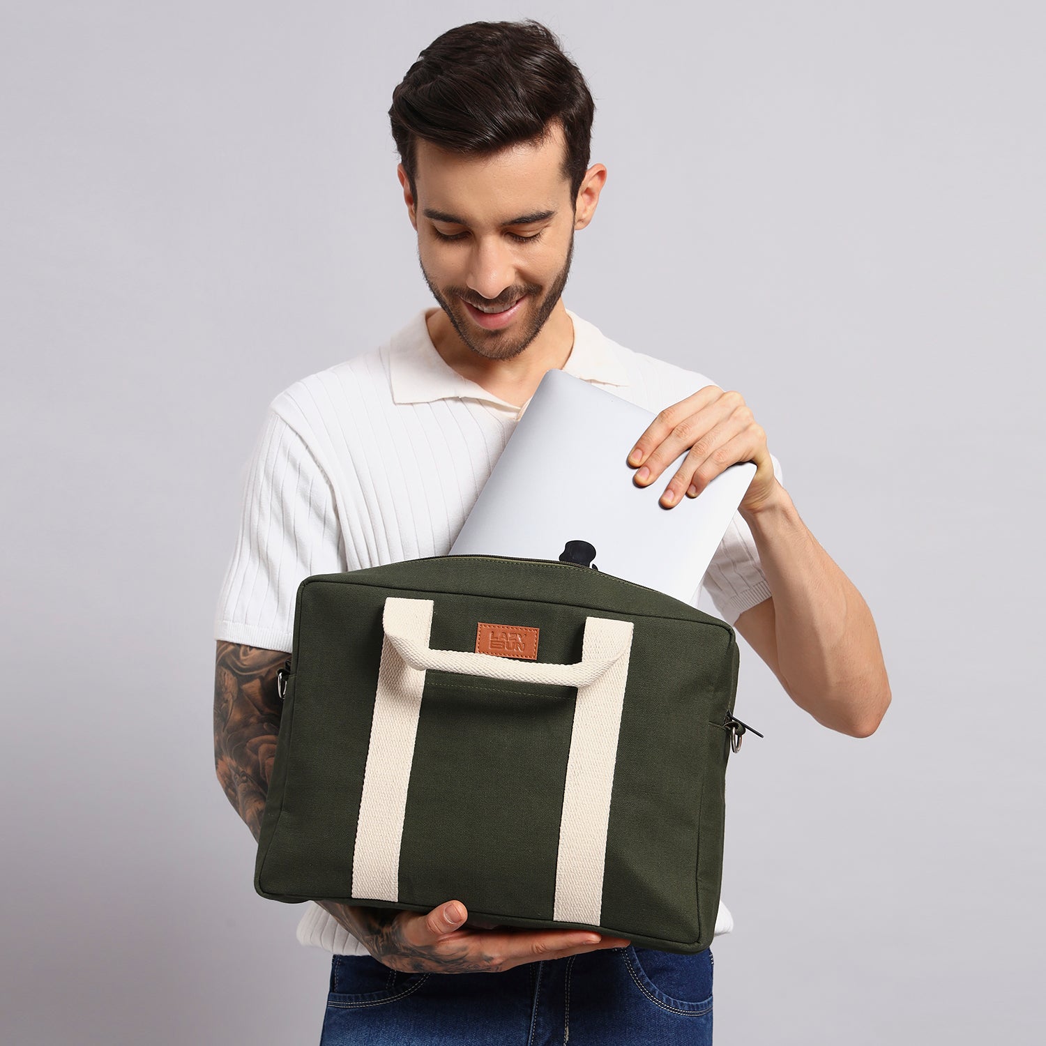 OLIVE BUSINESS BAG