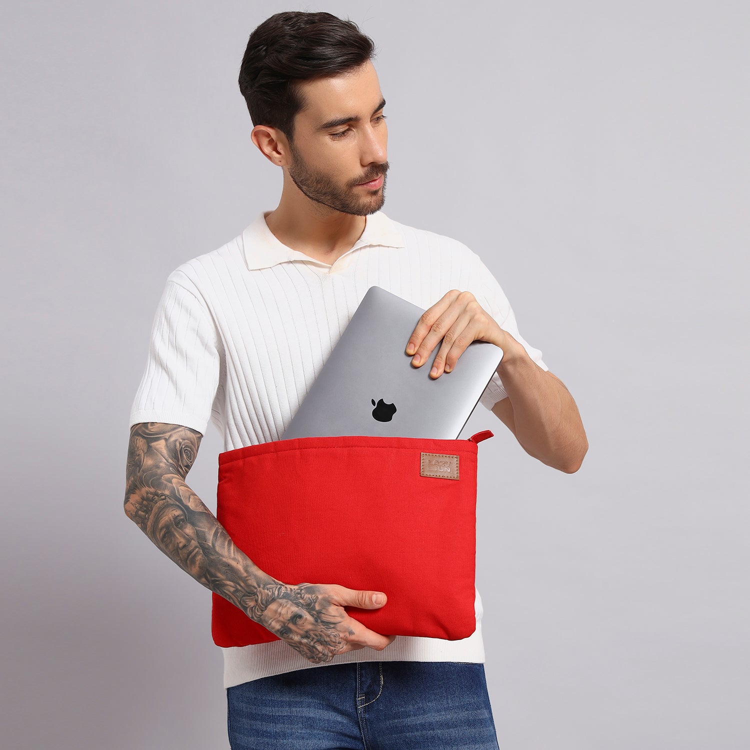 RED LAPTOP SLEEVE