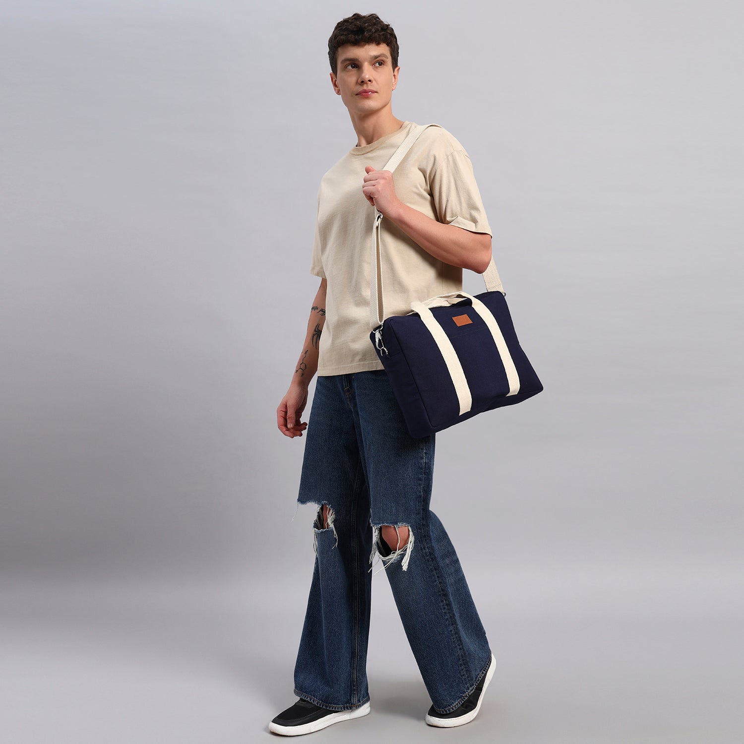 NAVY BLUE BUSINESS BAG