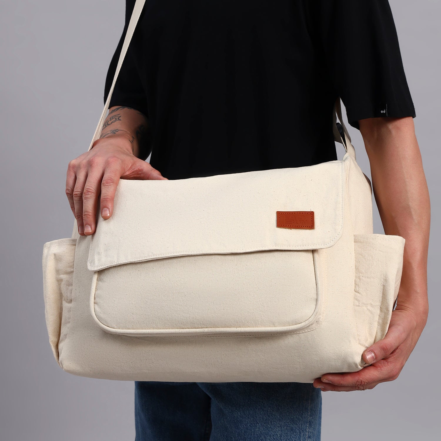 White Boxy Bag