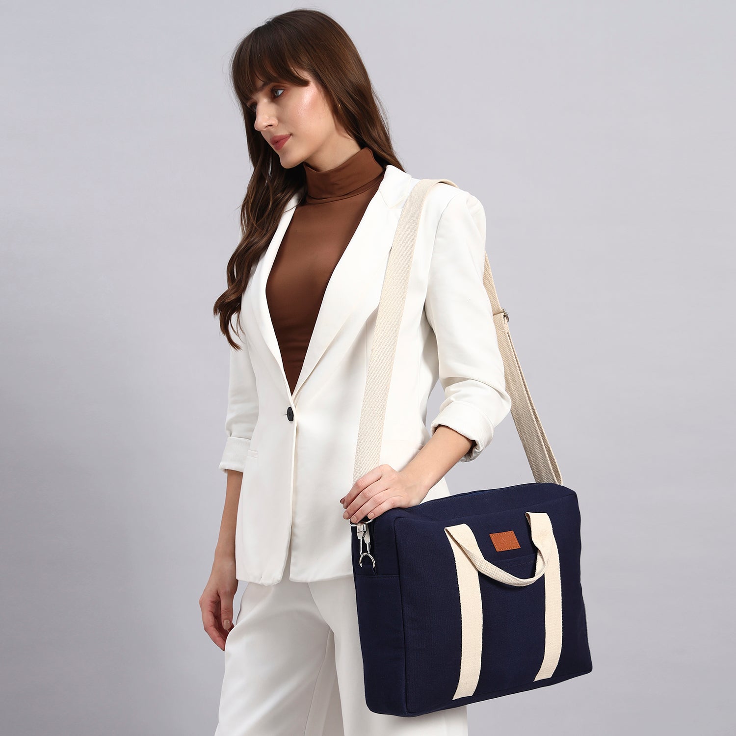 NAVY BLUE BUSINESS BAG