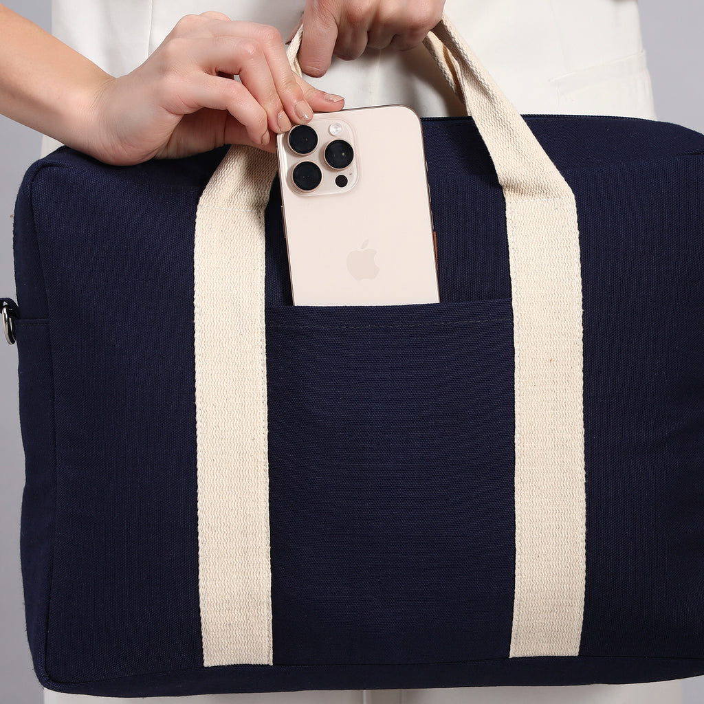 NAVY BLUE BUSINESS BAG