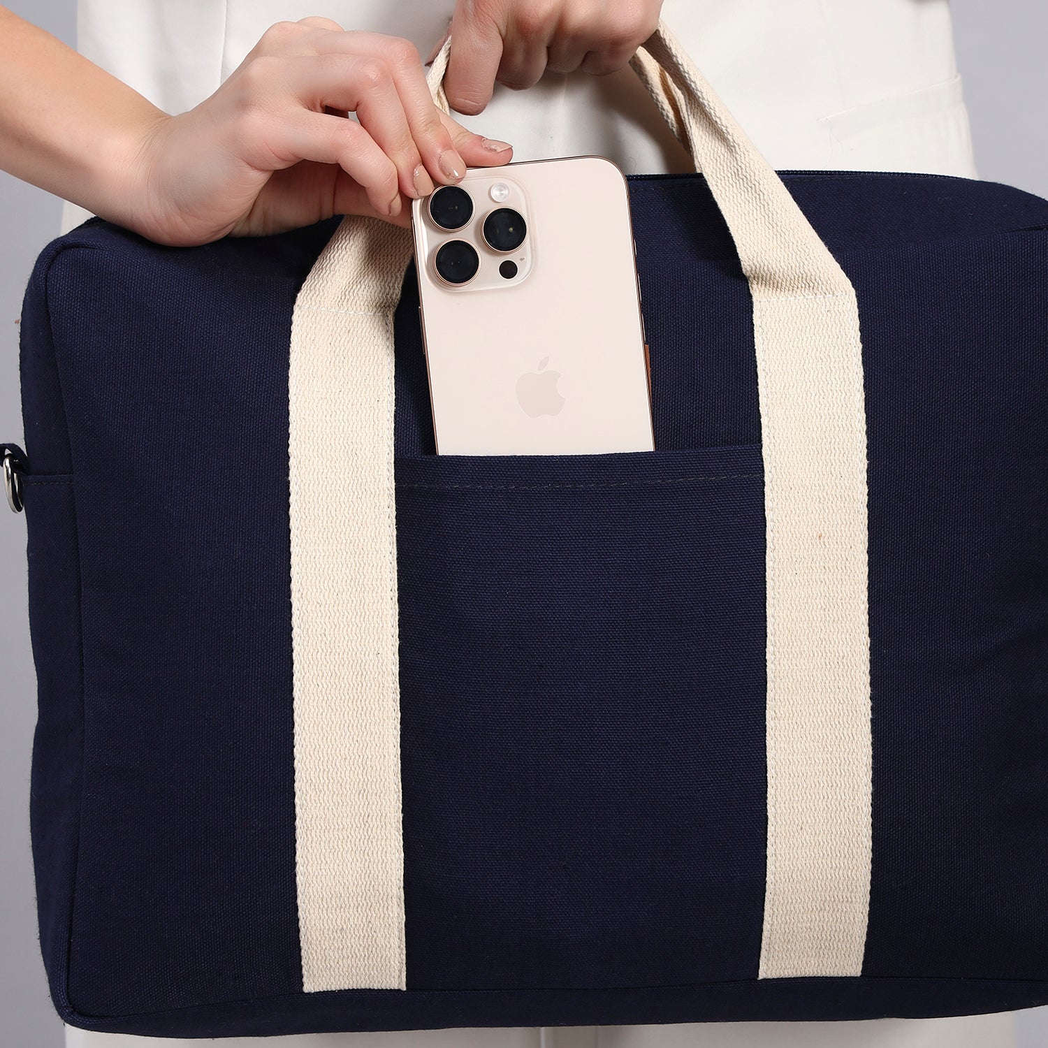 NAVY BLUE BUSINESS BAG