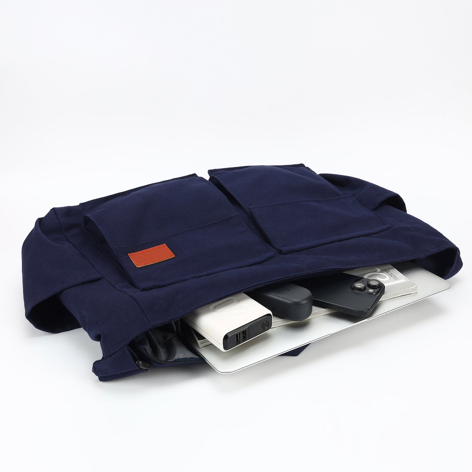 Navy Blue Cargo Bag