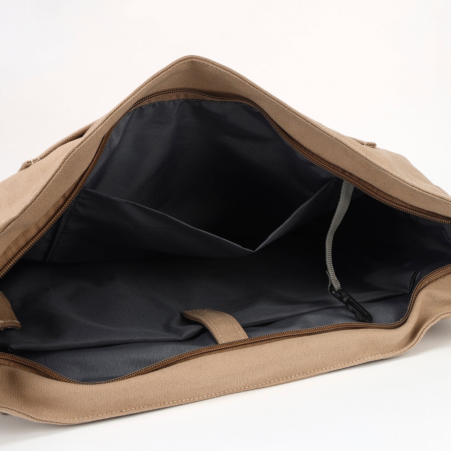 Beige Messenger Bag