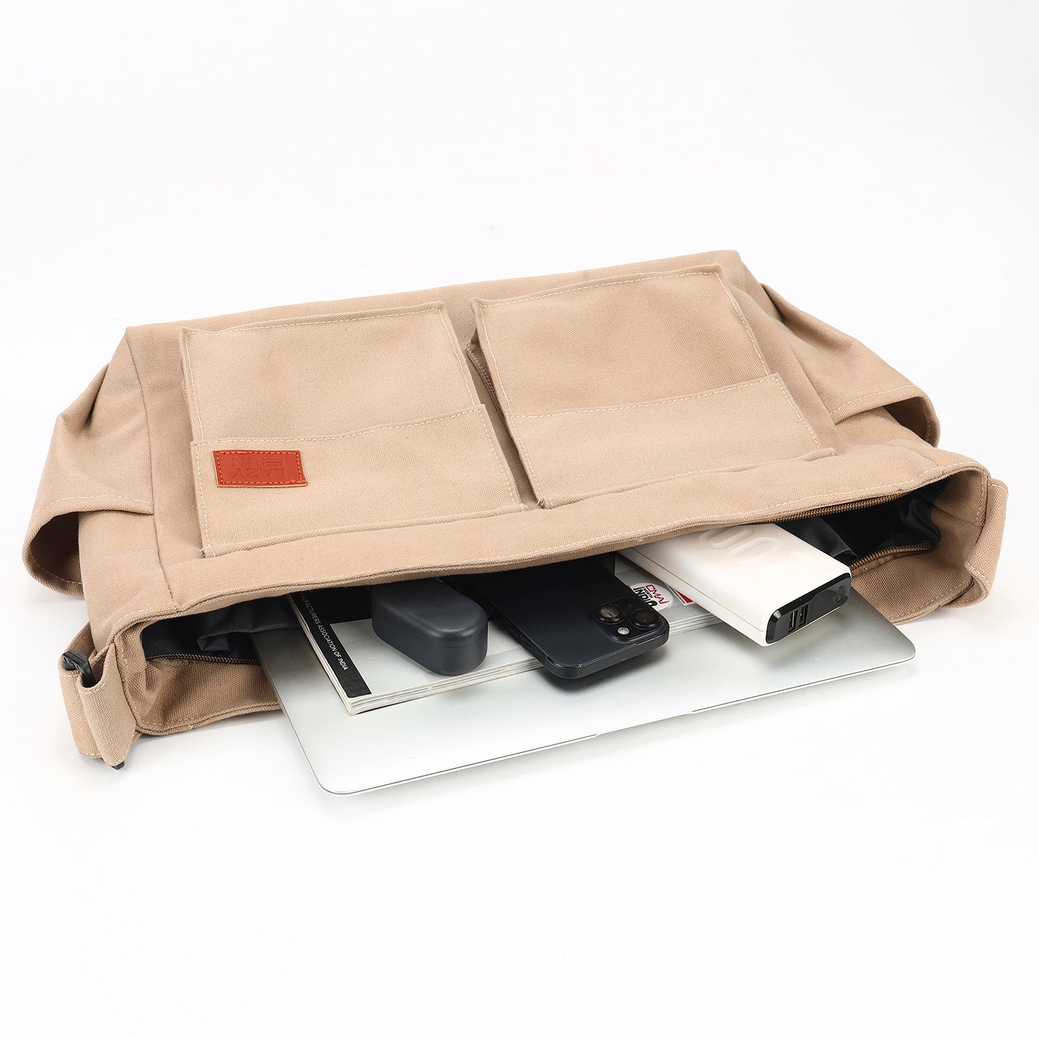 Beige Cargo Bag