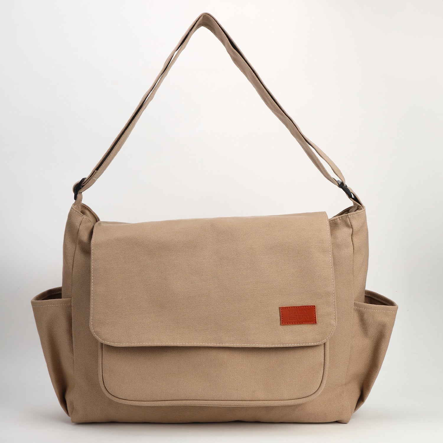 Beige Boxy Bag