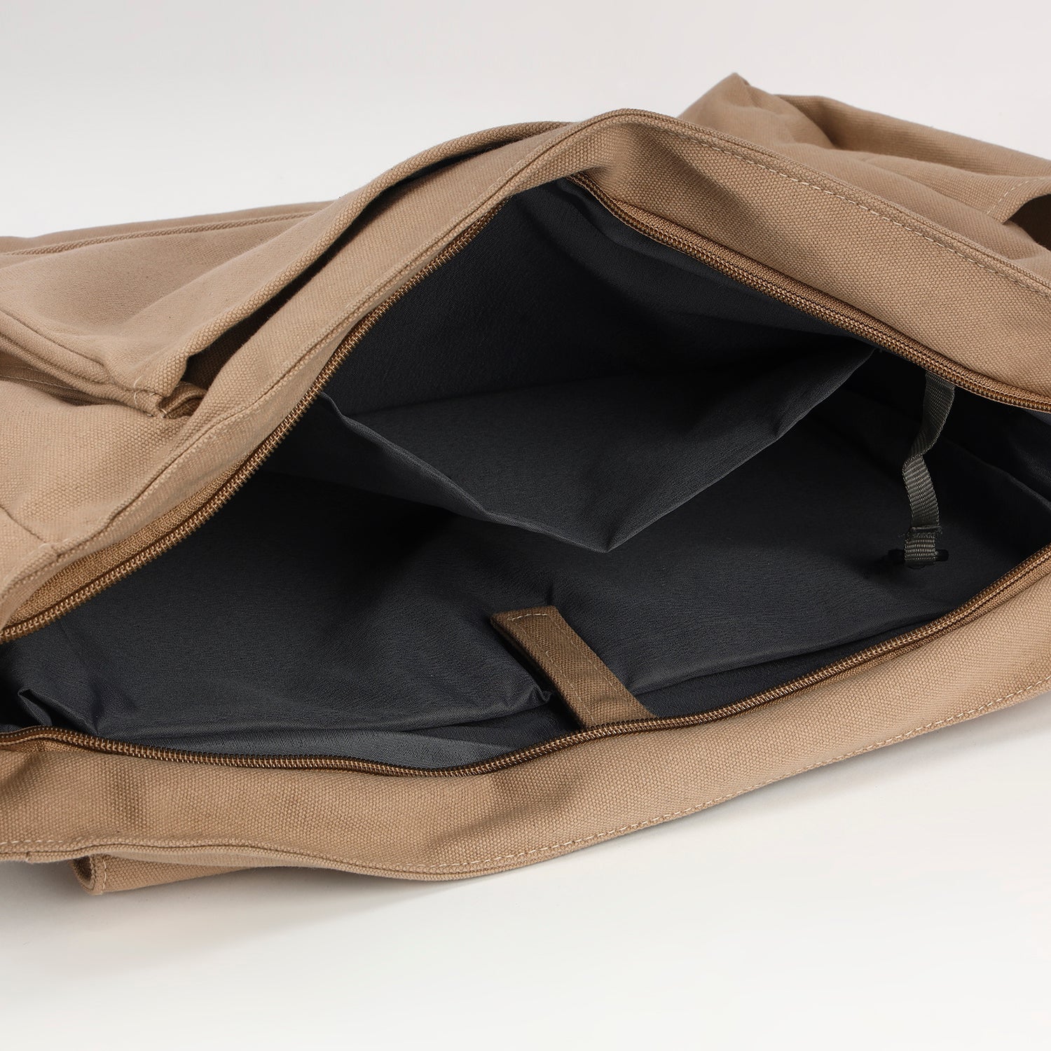 Beige Boxy Bag
