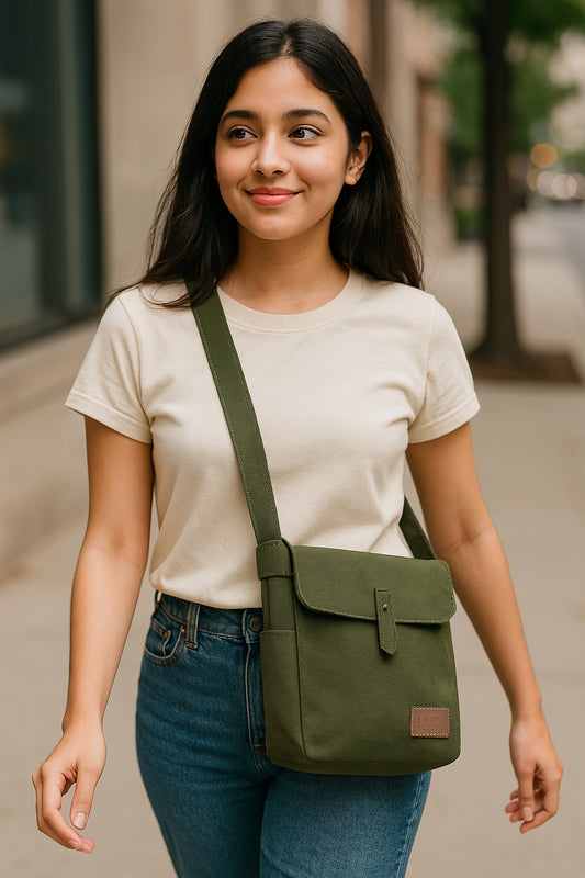 OLIVE CROSSBODY BAG