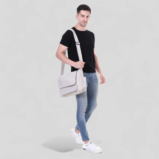 White Boxy Bag