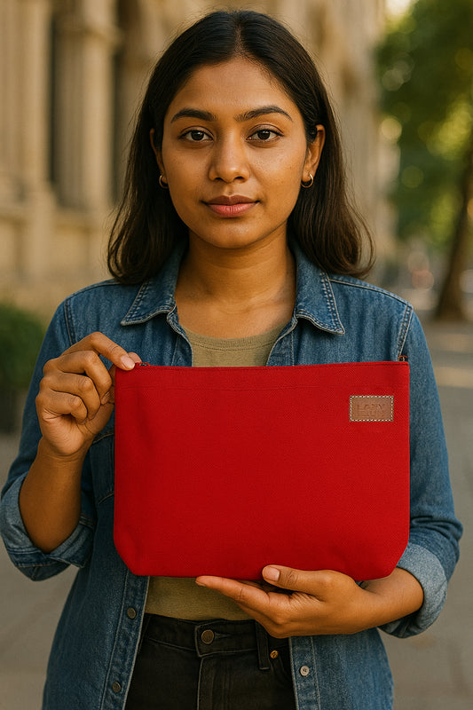 RED LAPTOP SLEEVE