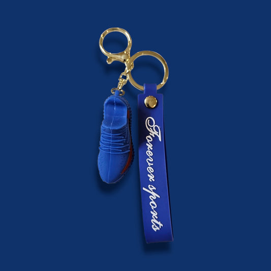 Blue Sneakers keychain