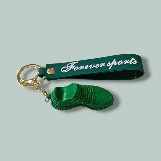 Green Sneakers keychain