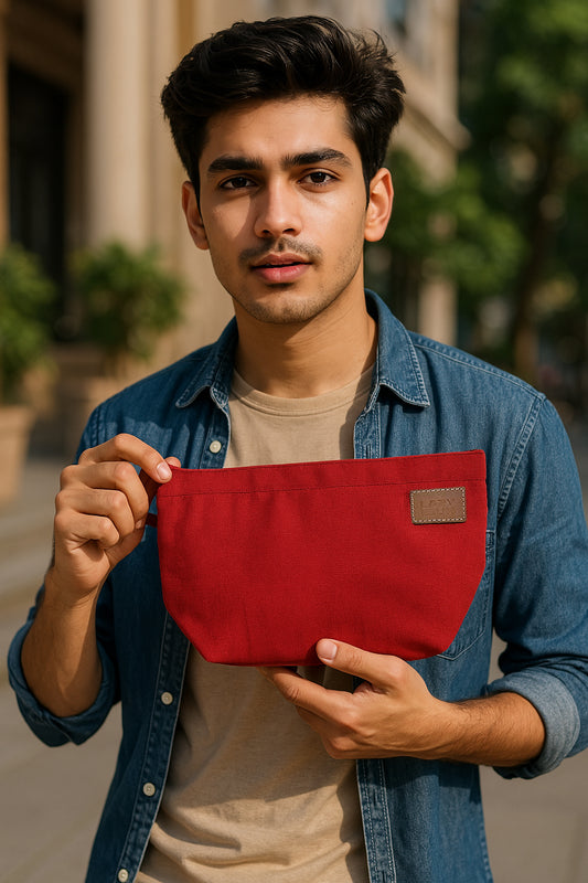 RED POUCH ORGANIZER