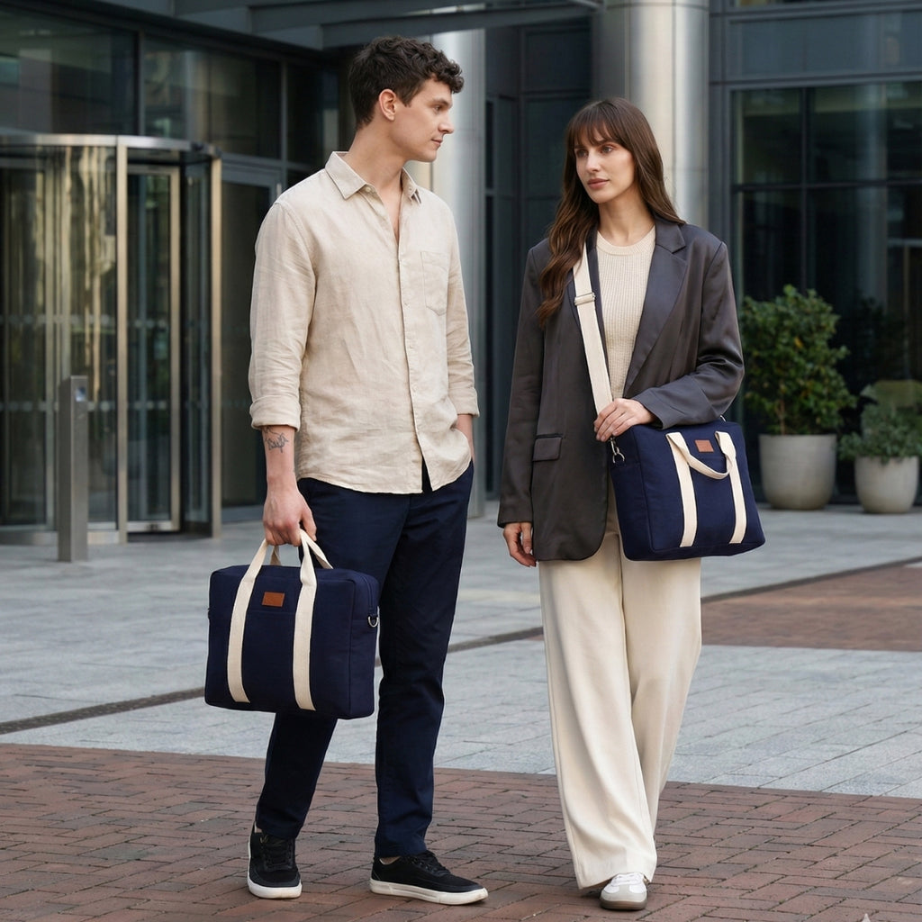 NAVY BLUE BUSINESS BAG
