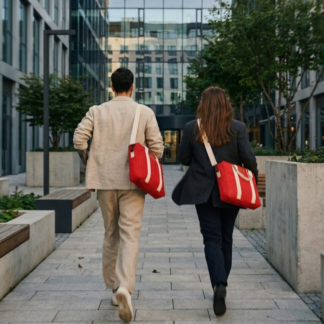 RED BUSINESS BAG